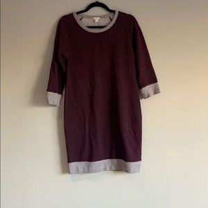 JCrew Sweatshirt Dress